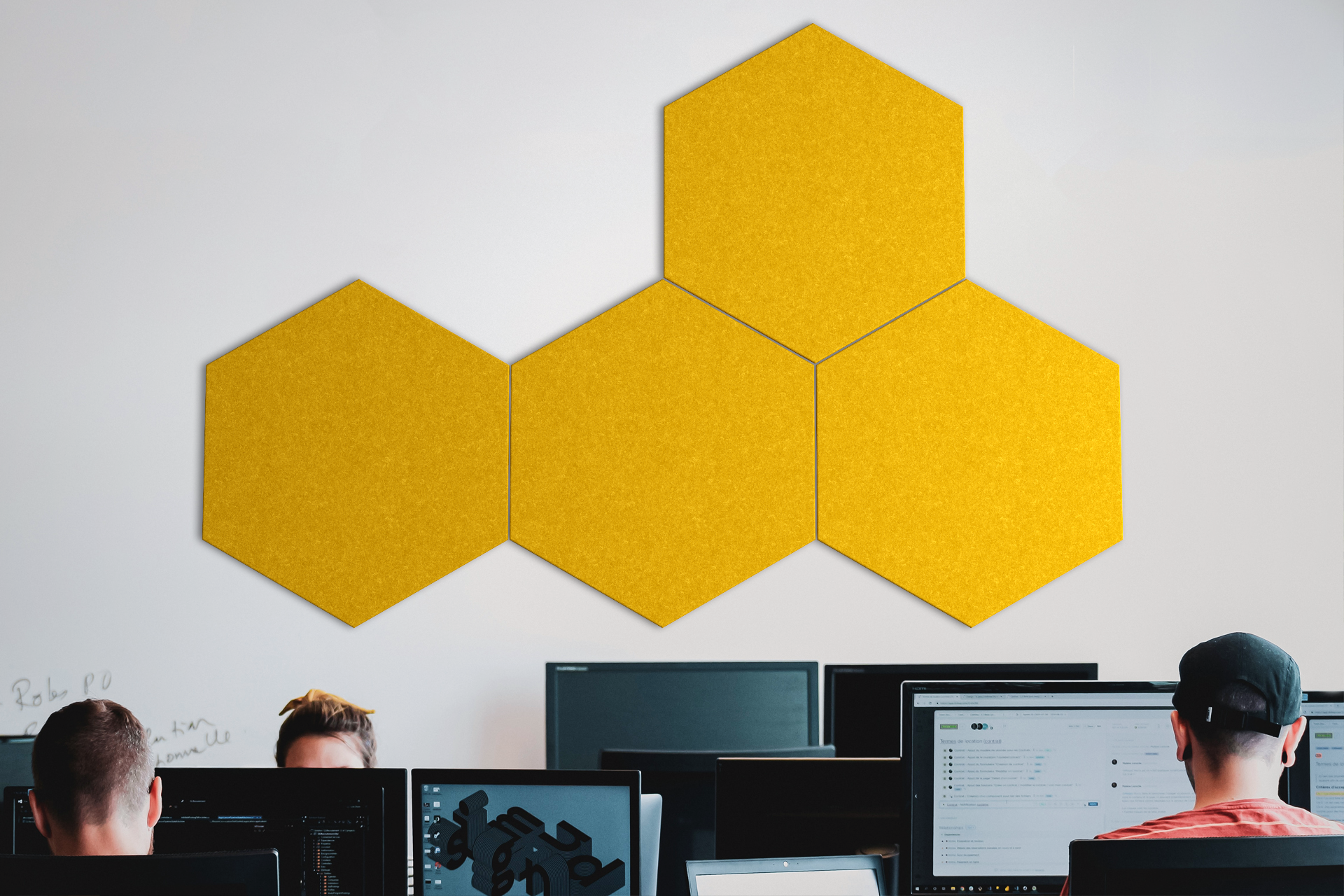 Acoustic Panel Hexagonal Surface/Wall